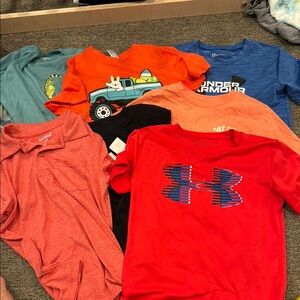 Boys size 7 T-shirt bundle -10 shirts